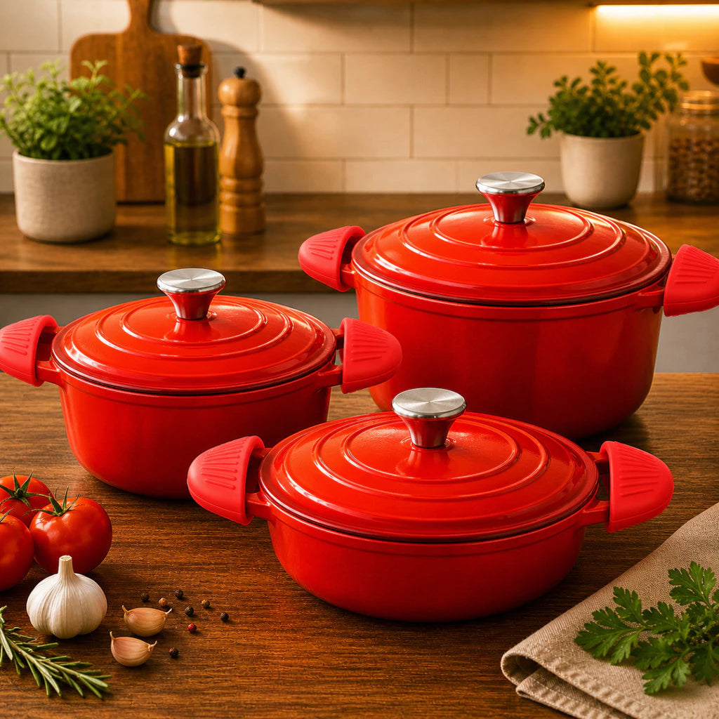 Trio Signature Le France™ – Cozinhe, Sirva e Encante